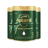 【新西兰直邮富腾达慢线】Aptamil 爱他美有机A2奇迹绿罐蛋白奶3段2罐 保质期至2027年2月