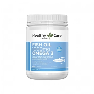 Healthy Care澳世康鱼油胶囊 1000mg 400粒-保质期2027年5月