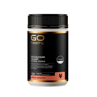 GO Healthy高之源维生素K2维生素D3天然有机钙120粒-保质期2027年10月