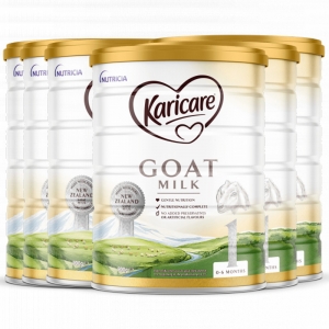 【新西兰直邮快线】Karicare 可瑞康山羊奶 1段(0-6个月)6罐保质期至2026年12月左右