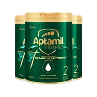 【新西兰直邮富腾达慢线】Aptamil 爱他美有机A2奇迹绿罐蛋白奶2段2罐 保质期至2027年4月