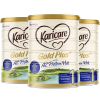 【新西兰直邮】Karicare 可瑞康金装A2-1段(0-6个月)3罐 保质期2027年3月左右