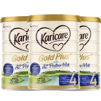 【新西兰直邮】Karicare 可瑞康金装A2-4段(2岁以上)3罐 保质期2027年3月左右