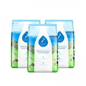 【新西兰直邮快线】Taupo Pure 特贝优全脂袋装奶粉1kg*3袋装 保质期至2027年3月