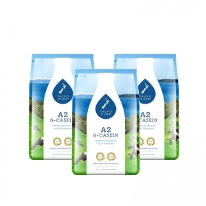 【新西兰直邮快线】Taupo Pure 特贝优A2高蛋白全脂奶粉 1kg*3袋 保质期至2027年5月