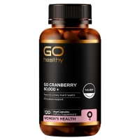 GO Healthy高之源蔓越莓60000+ 胶囊120粒-保质期2027年3月