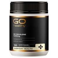 GO Healthy高之源1000mg角鲨烯胶囊180粒-保质期2027年4月