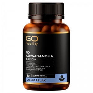 GO Healthy 高之源南非醉茄 8000+ 60 粒素食胶囊-保质期2027年11月