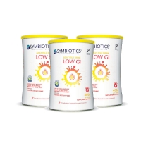 【新西兰直邮时安达普通线】Symbiotics升倍低升糖羊奶粉400g*3罐-保质期2027年1月
