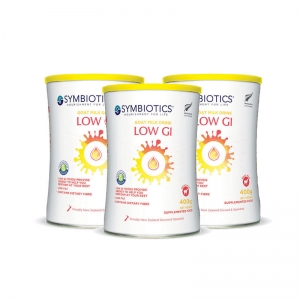【新西兰直邮时安达普通线】Symbiotics升倍低升糖羊奶粉400g*3罐-保质期2027年1月