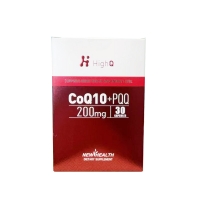 HighQ 辅酶Q10护心200mg+PQQ 软胶囊30粒-保质期2028年3月