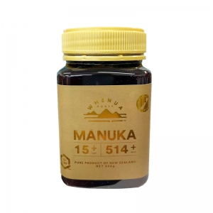 Whenua Honey【基础医疗级】 大地麦卢卡蜂蜜 UMF15+ 500g-保质期2030年4月