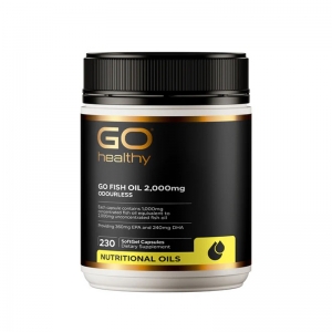 Go Healthy高之源高含量2000mg鱼油230粒-保质期2027年12月