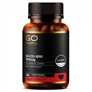 Go healthy高之源辅酶Q10 300mg胶囊60粒-保质期2027年10月