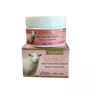 LanoAura焕活玫瑰油Q10绵羊油100g-保质期2028年4月