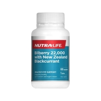 Nutralife纽乐蓝莓越橘黑加仑护眼胶囊60粒-保质期2026年11月