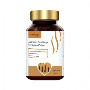 CareMagic生发黑发乌发生物素60片-保质期2027年9月