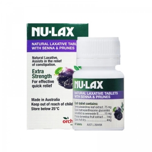 NU-LAX加强版西梅乐康片40片 保质期2026年11月