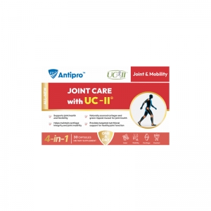 AntiPRO UC-||®骨胶原+青口+维D3胶囊30粒-保质期2028年7月