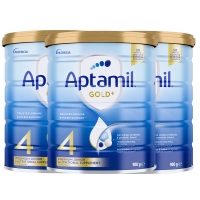 【新西兰直邮富腾达普通线】Aptamil爱他美金装 4段(2岁以上)3罐保质期至2027年5月