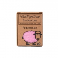Felted Wool新西兰手工羊毛香皂【石榴香】 100g