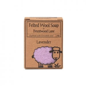 Felted Wool新西兰手工羊毛香皂【薰衣草】 100g