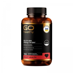 GO HEALTHY高之源高含量400mg辅酶Q10 100粒-保质期2028年12月