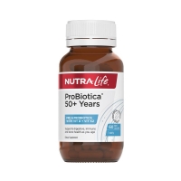 Nutralife纽乐50+老年益生菌+维D+K2胶囊60粒-保质期2027年8月