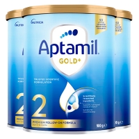 【新西兰直邮富腾达3周】Aptamil 爱他美金装 2段(6-12个月)6罐 保质期至2027年10月