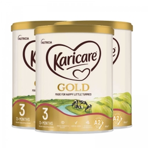 【新西兰顺丰直邮快线】Karicare 可瑞康金装A2-3段(1岁以上)3罐 保质期2028年2月