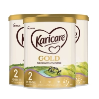 【新西兰顺丰直邮快线】Karicare 可瑞康金装A2-2段(6-12个月)3罐 保质期2028年2月