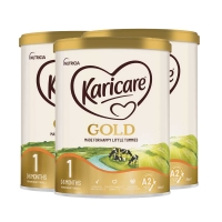 【新西兰顺丰直邮快线】Karicare 可瑞康金装A2-1段(0-6个月)3罐 保质期2028年3月