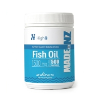 HighQ深海鱼油1500mg 500粒-保质期2029年5月