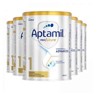【新西兰直邮富腾达3周】Aptamil 爱他美铂金1段800克(0-6个月)6罐 保质期2028年2月