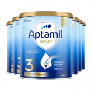 【新西兰直邮富腾达3周】Aptamil 爱他美金装 3段(1-2岁)6罐 保质期至2028年2月